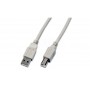 USB2.0-Kabel A-B: 150cm, bis 480Mbps