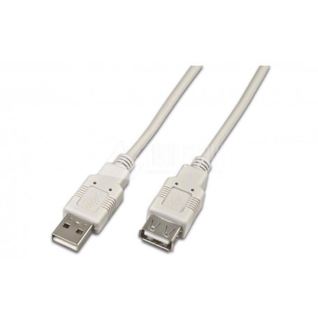 USB2.0-Kabel A-A: 200cm, bis 480Mbps