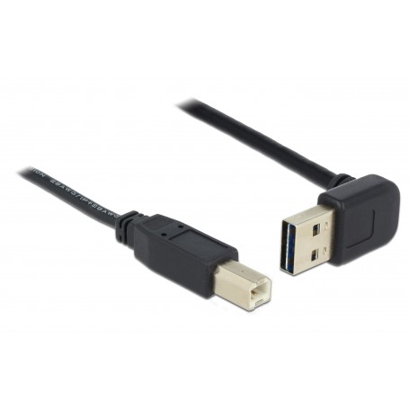 USB2.0-Kabel Easy A-B: 5m, schwarz