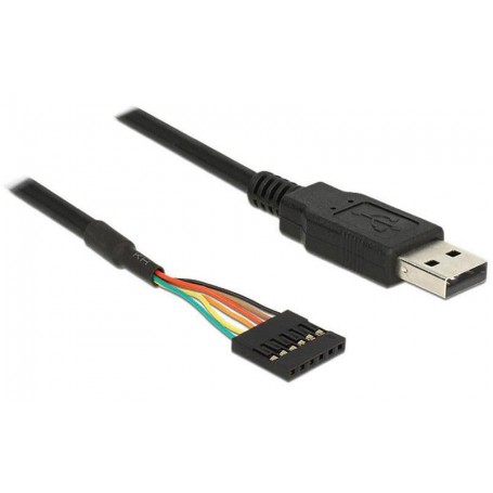 Delock 1.8m USB-Seriel TTL Kabel, 6Pin