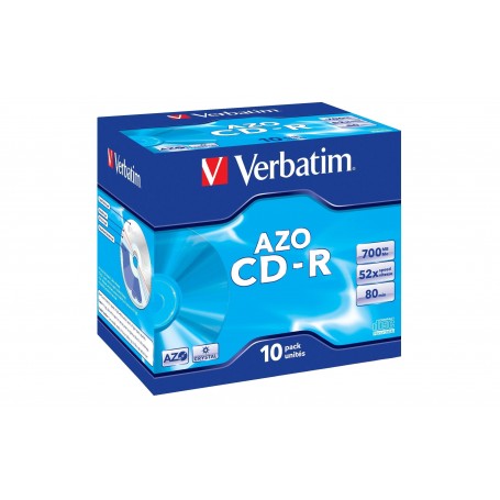 Verbatim CD-R 52x 80Min/700MB 10er Pack