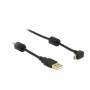 USB2.0 Micro-Kabel,1m, A-MicroB, Schwarz
