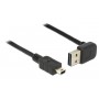 USB2.0-Kabel Easy A-MiniB: 0.5m, schwarz