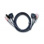 Aten 2L-7D03UD: USB-DVI Dual KVM-Kabel 3M
