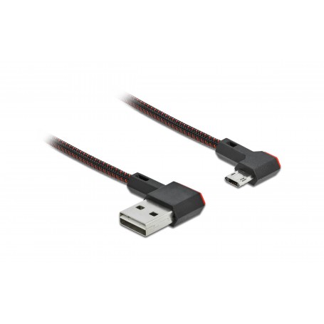 Delock USB2 Kabel A-MicroB gewinkelt, 2m