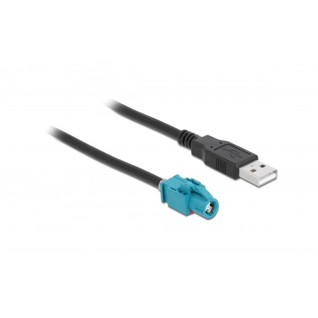 HSD Z Buchse zu USB2.0 Typ-A Stecker, 1m