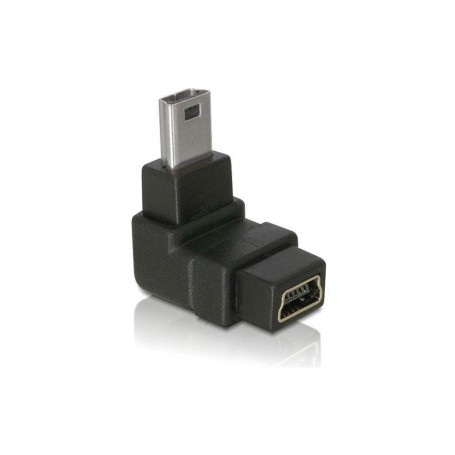 USB Adapter Mini-B zu Mini-B, 90° gewinkelt