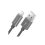 DeleyCON Lightning-USB Kabel 2m, Grau