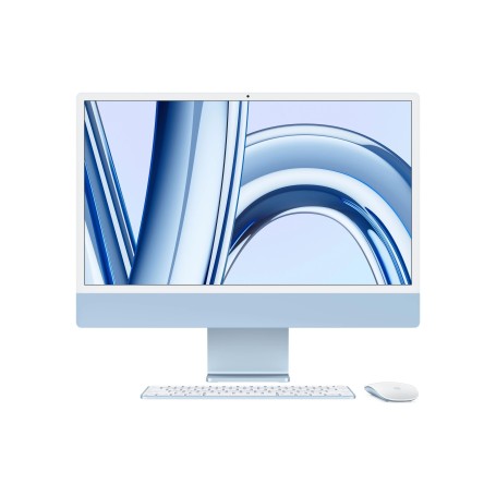 24 iMac (M3, 4 Ports), 8C/10C, Blau